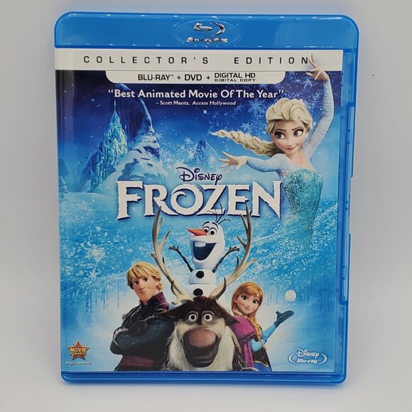DISNEY FROZEN Blu-Ray + DVD + Digital HD Collector's Edition DVD - Picture 6 of 6